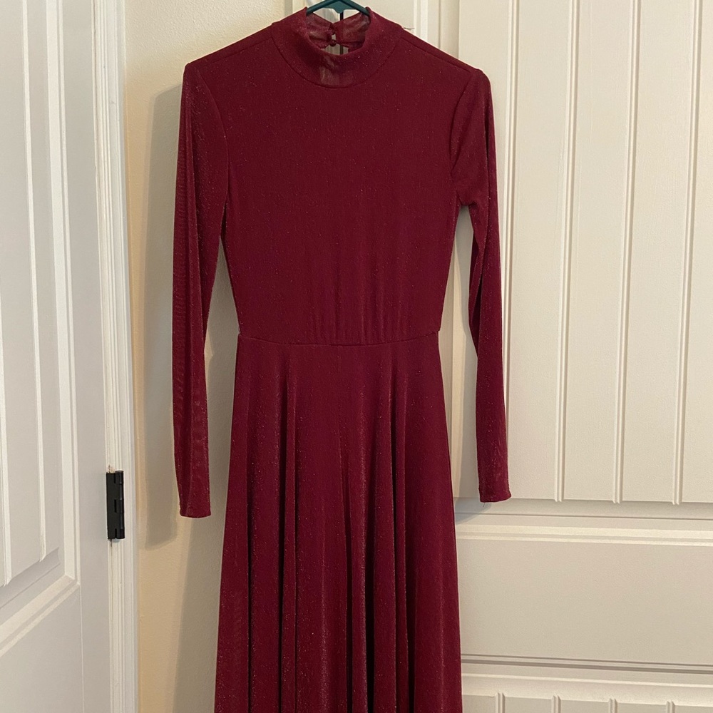 Red dress from Shein